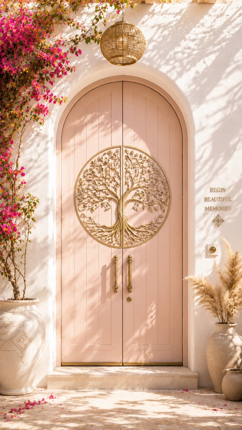 Door 6 - Blush Tree of Life